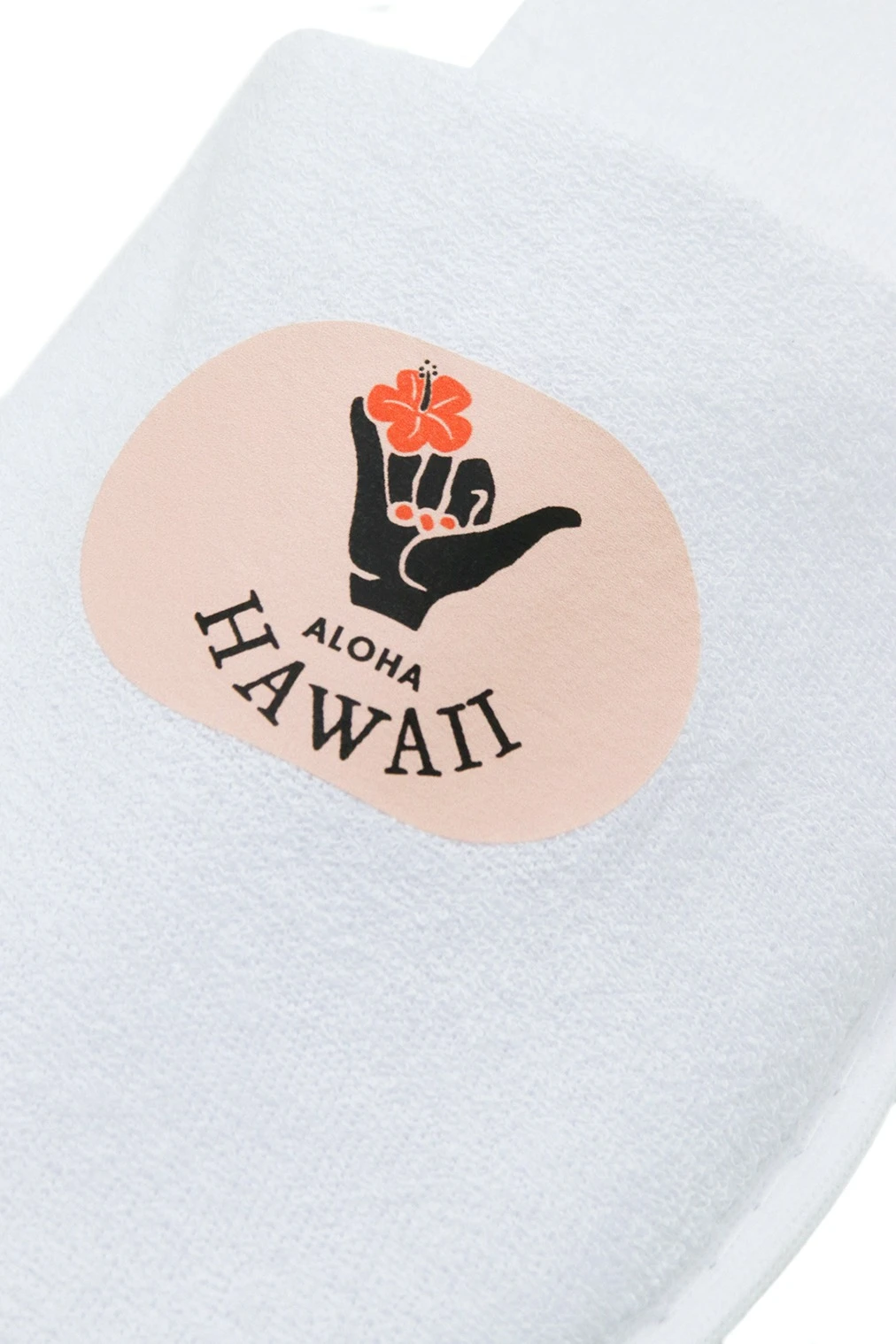 Тапочки махровые закрытый носок, с печатью#3