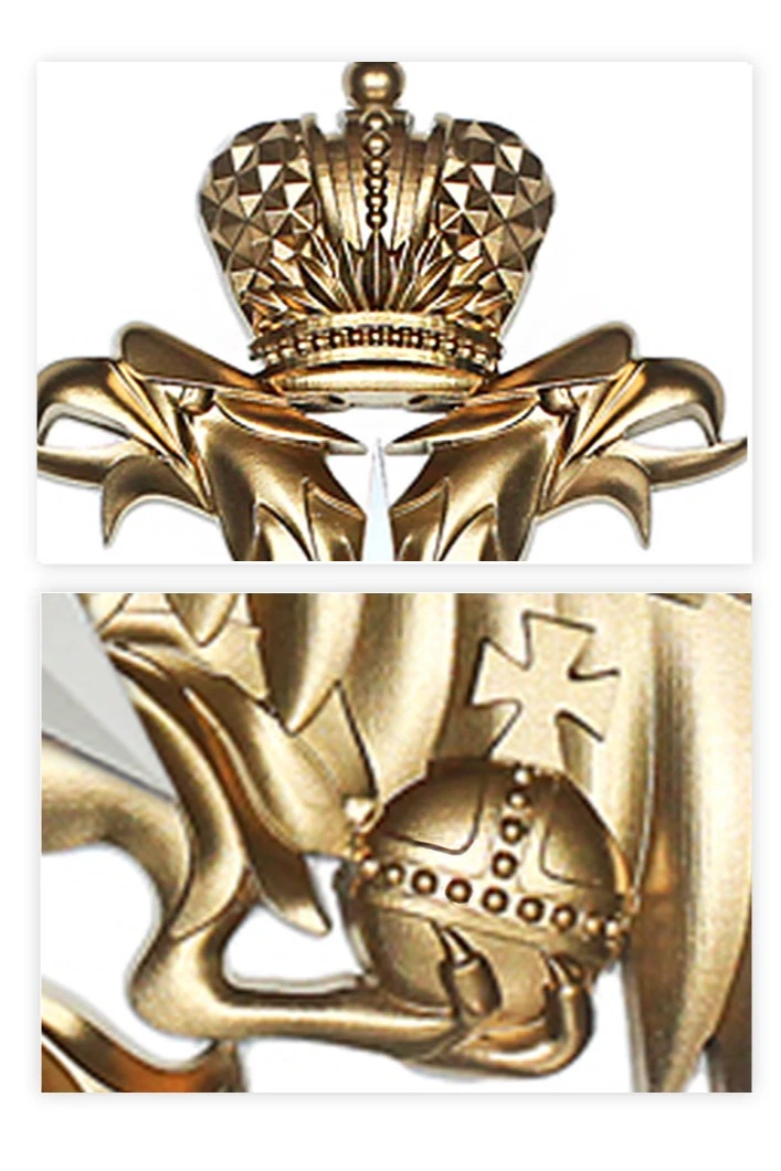 Купить Гербовую эмблему МЧС РФ размер 22,5х31 см барельеф краска