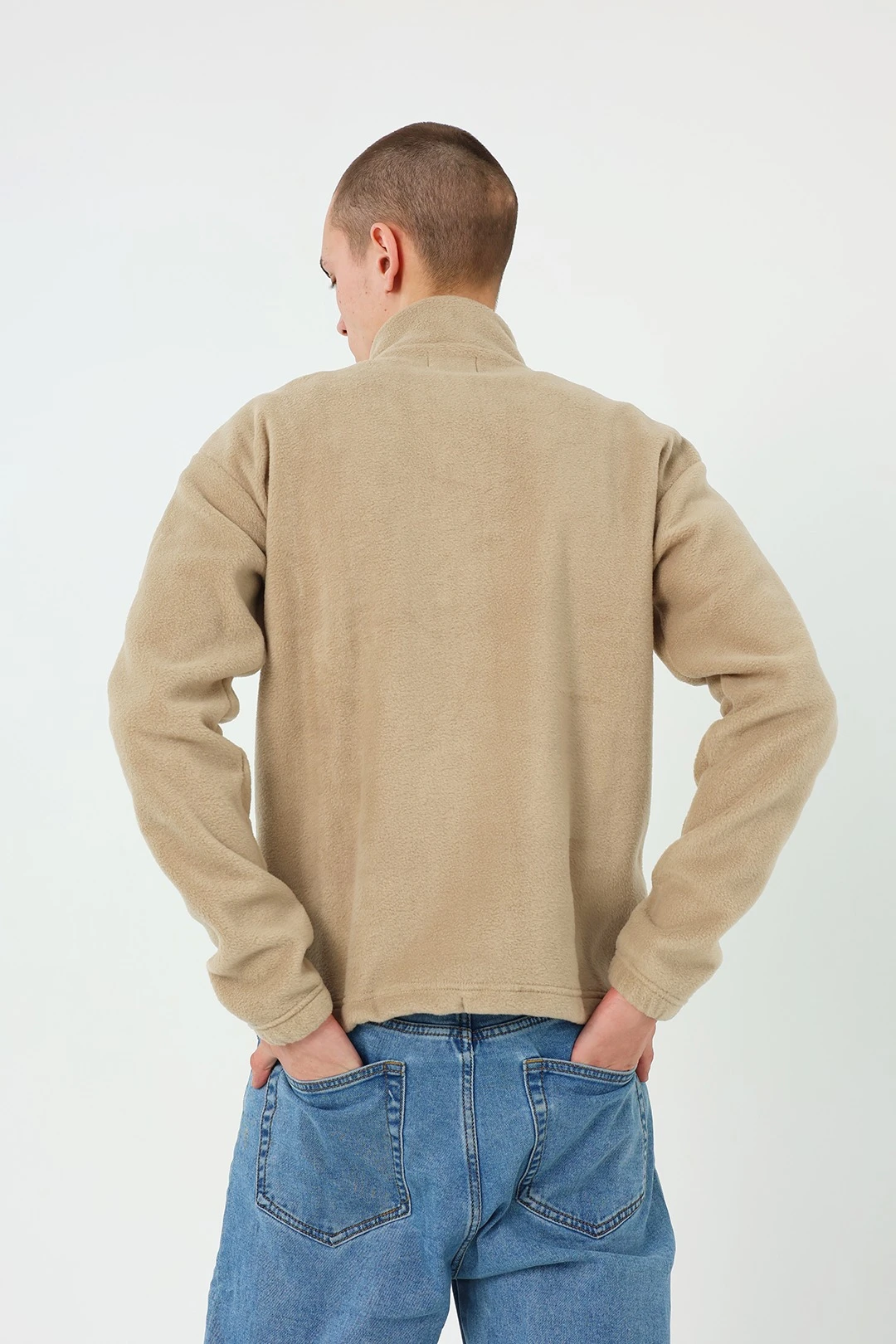 Толстовка Мэйсон флисовая унисекс, однотонная#4