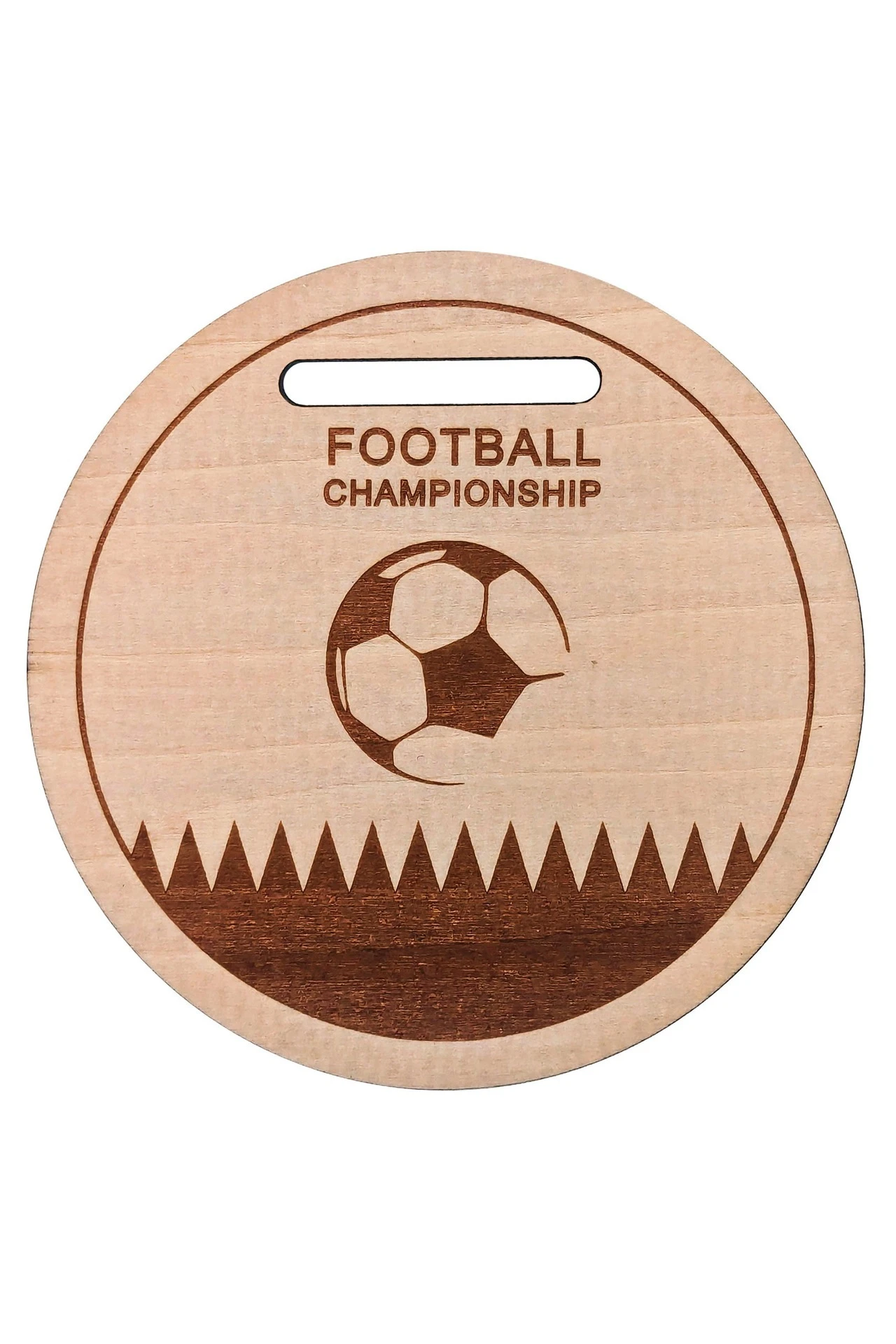 Купить медаль из фанеры МФ8003 с гравировкой