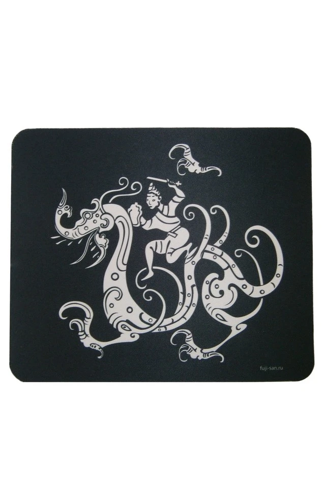 Коврик для мыши прямоугольный 3 мм, с полной запечаткой "Characters"#3