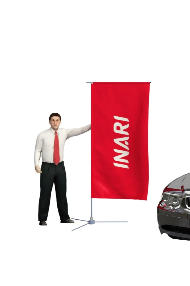 Флагшток Бриз Слим 2,1 м, алюминиевый (покраска)#1