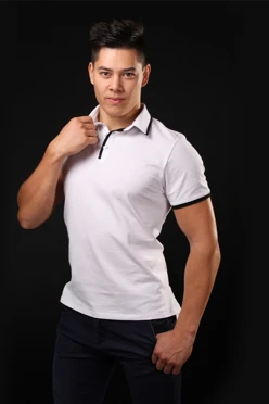 Поло Лайн унисекс комбинированная (хлопок)#1 Поло Лайн унисекс комбинированная (хлопок)#1