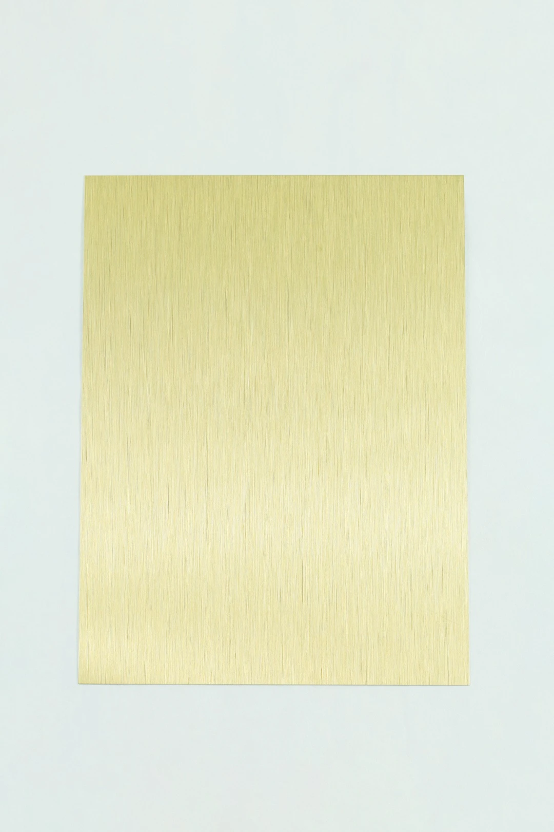 Алюминий царапанный односторонний 300х600 мм 0,45 мм, золото#2