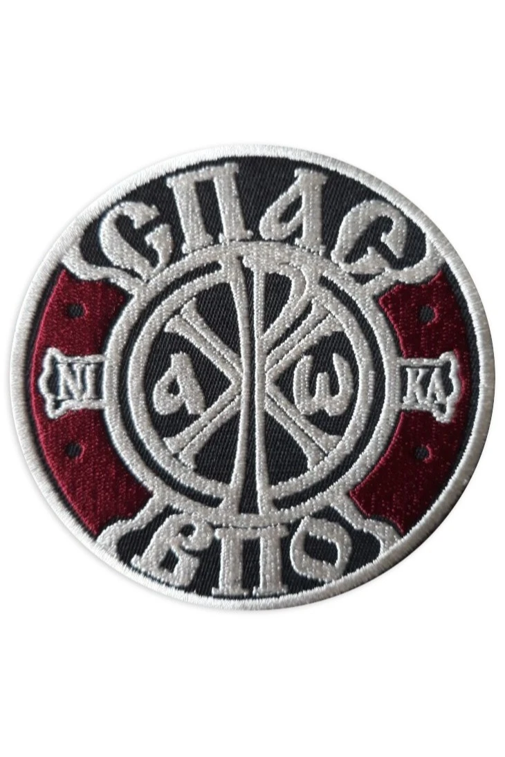 Шеврон Круг с вышивкой 8х8 см#3