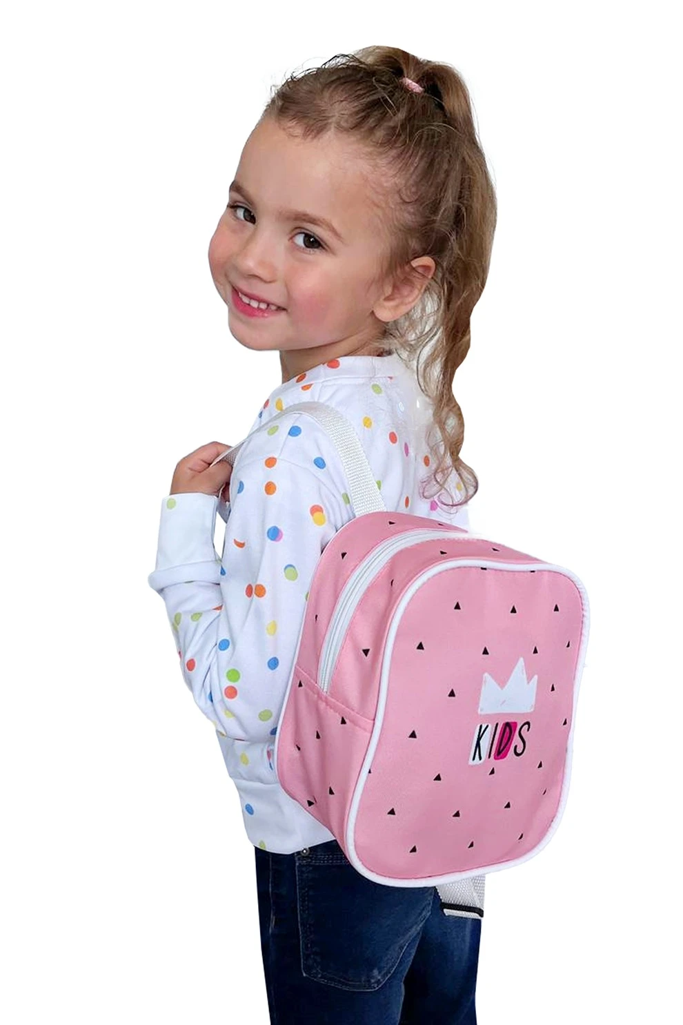 Рюкзак детский Твин с жестким каркасом 15х18х9 см, с полной запечаткой#1
