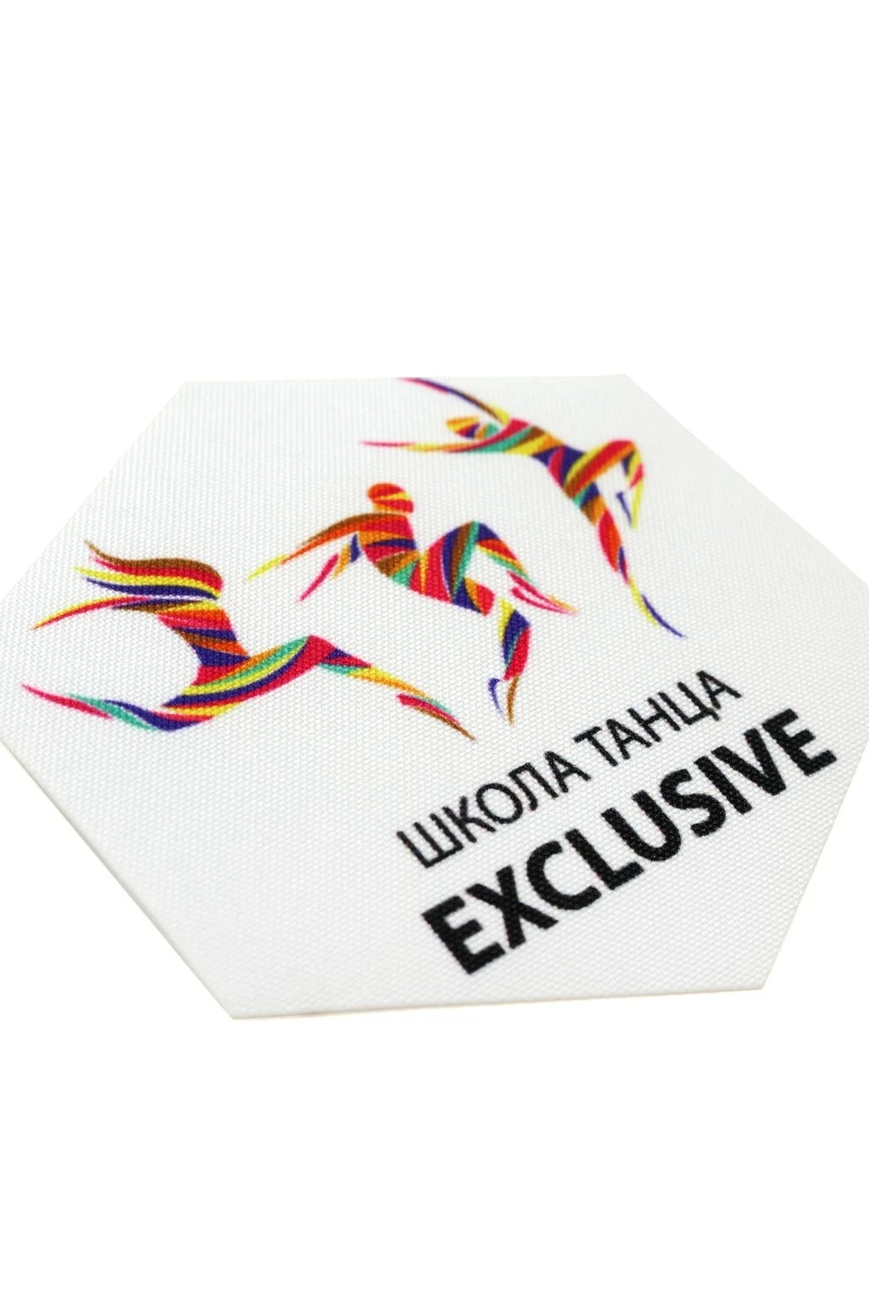 Шеврон Многоугольник печатный 10х10 см#1