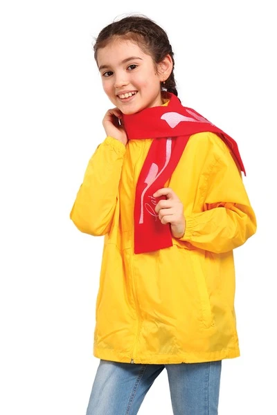 Шарф флисовый однослойный 15х130 см, однотонный "Cat House"#2