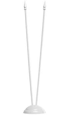 Купить подставку пластиковую белую 2 штока