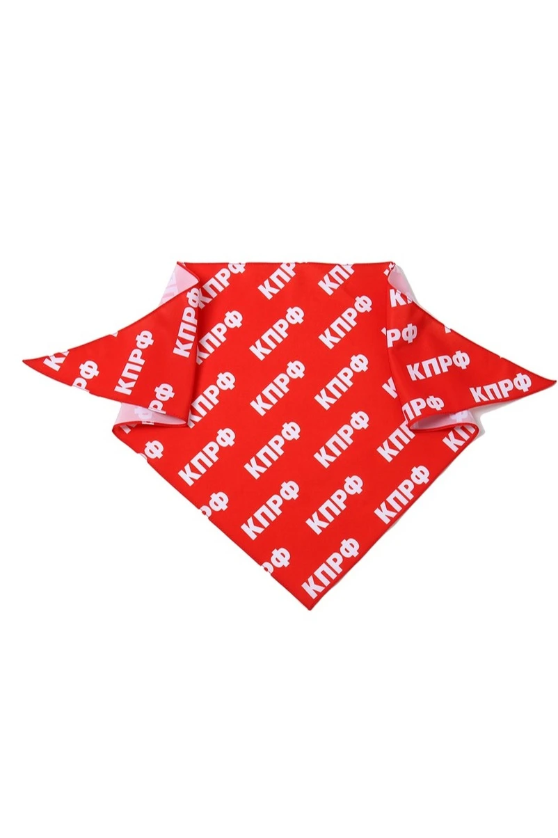 Косынка Шарлотта 60х60х90 см, с полной запечаткой "CPRF"#5