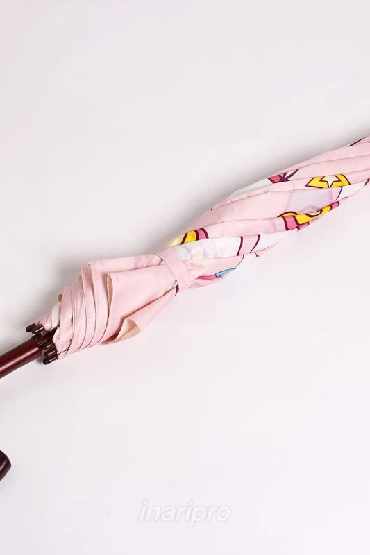 Зонт-трость Мэри с деревянной ручкой двухслойный, с полной запечаткой (без совмещения) "Magical"#2