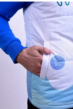 Жилет Портер на синтепоне со стежкой унисекс, с полной запечаткой#2 Жилет Портер на синтепоне со стежкой унисекс, с полной запечаткой#2