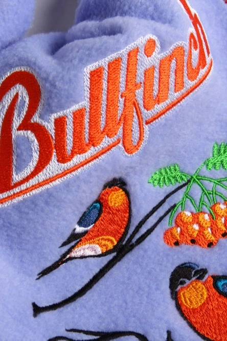 Шарф флисовый однослойный 15х120 см, однотонный "Bulltinch"#6