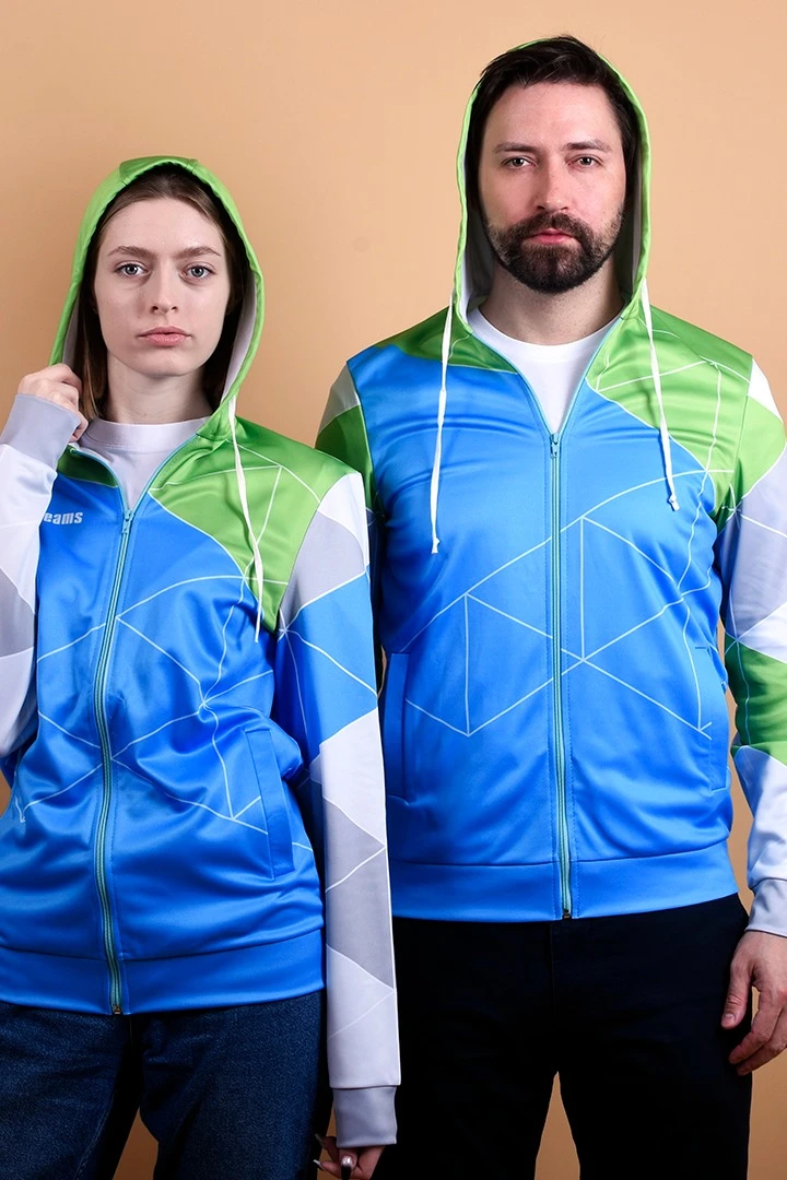 Балахон Ронни унисекс с полной запечаткой#3