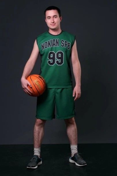 Баскетбольная форма Рассел мужская с полной запечаткой#3