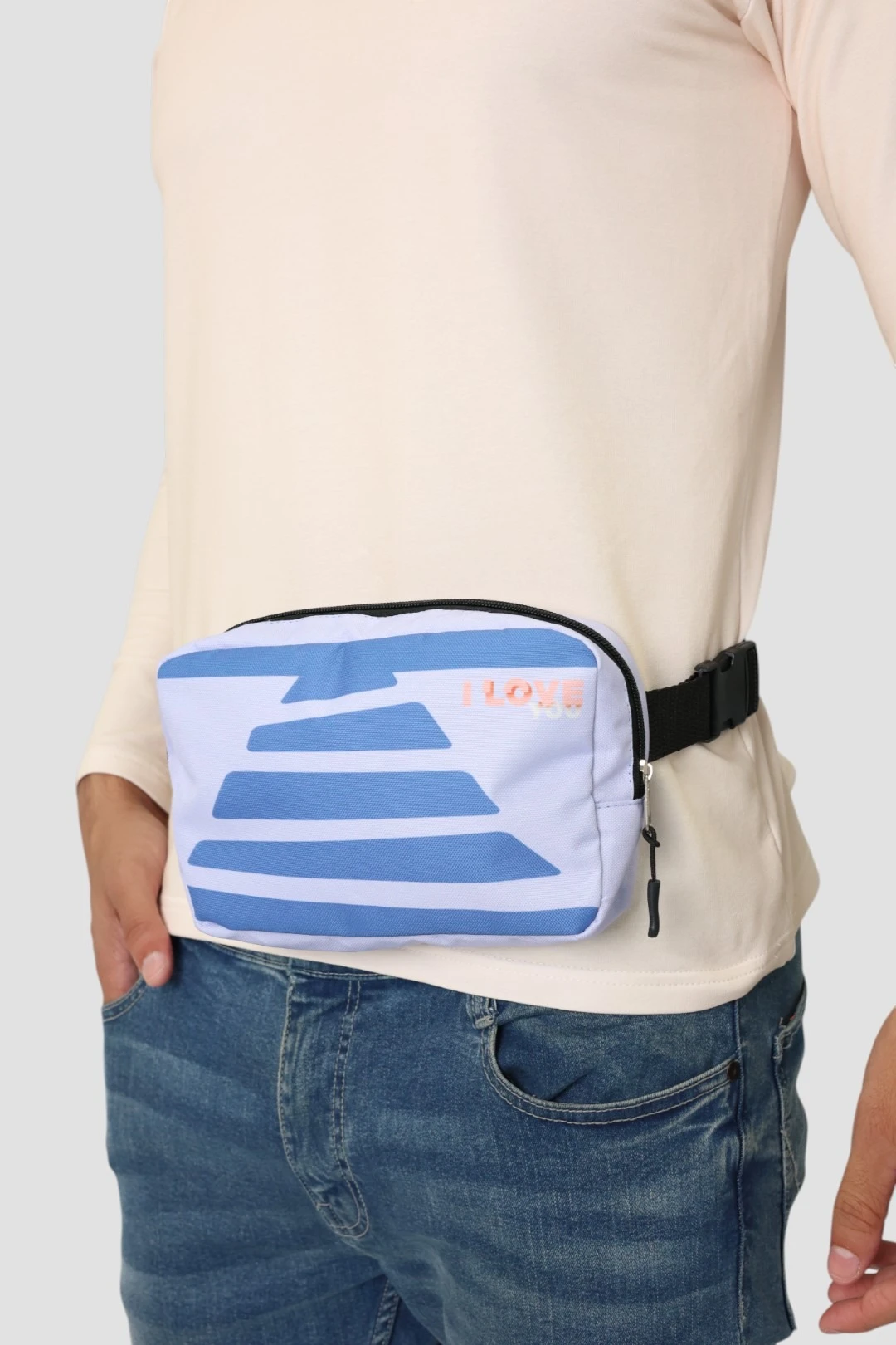 Сумка Райм поясная с полной запечаткой#1