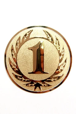 Вкладыш со стандартным дизайном, Ø 50 мм золото#1