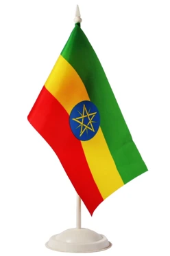 Купить флажок Эфиопии 11х22 см