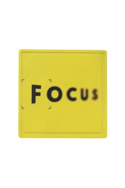 Купить шеврон ПВХ Квадрат под УФ нанесение 5х5 см "Focus"