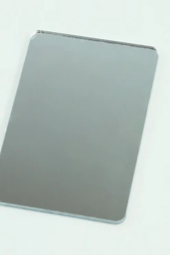 Купить акрил экструзионный зеркальный 600х1200 мм 1,5 мм, серебро