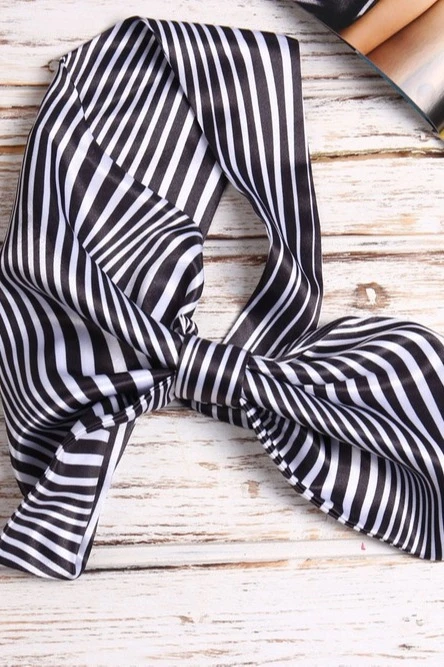 Косынка Франтон 30х40 см, с полной запечаткой "Zebra"#3