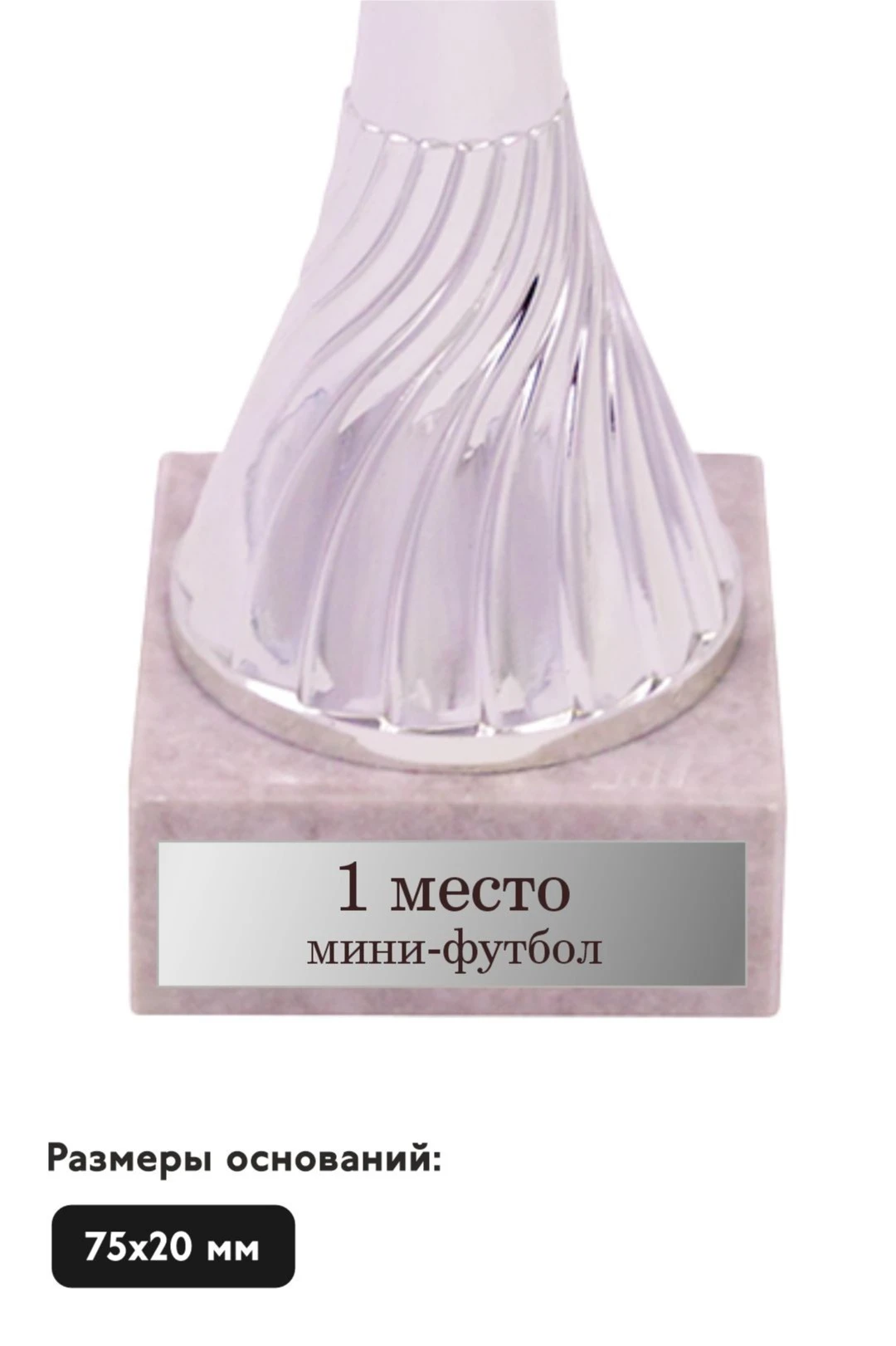 Шильд прямоугольный 65х15 мм#3