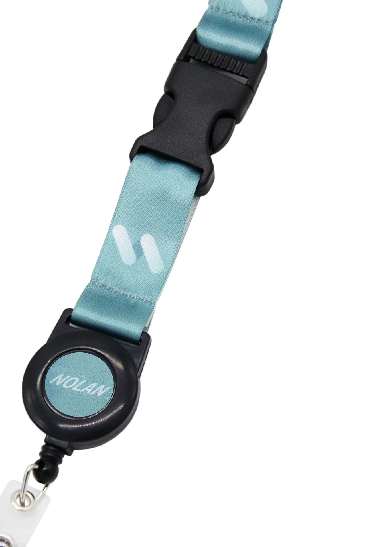 Лента для бейджа атлас люкс ширина 2 см, с трезубцем, с печатью#5