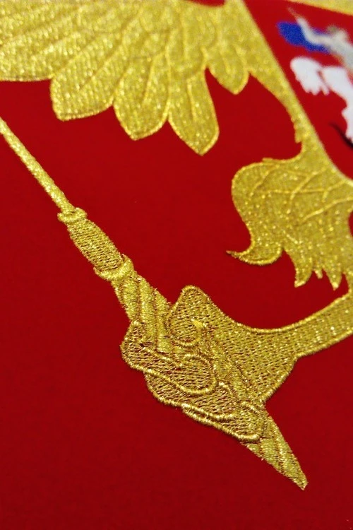 Герб РФ 53х61 см, вышитый#5