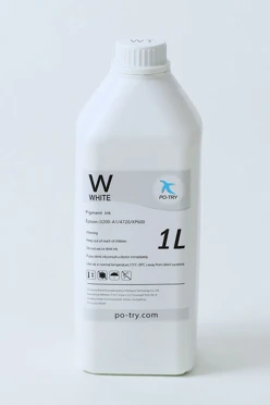 Купить чернила для DTF печати 1 л, White