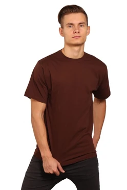 Купить шоколадную футболку Премиум унисекс (Modern)