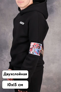 Купить повязку нарукавную двухслойную, с полной запечаткой 10х15 см Купить повязку нарукавную двухслойную, с полной запечаткой 10х15 см