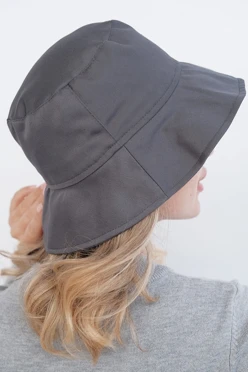 Купить панаму Мальта серую (грета)