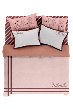 Купить постельное бельё 1,5-спальное 145х200 см "Ивановы"