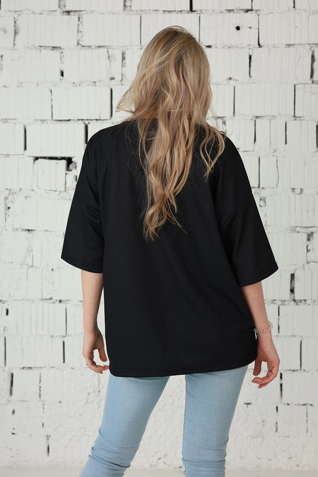 Футболка Макс оверсайз унисекс из кулирки с полной запечаткой "Black Project"#3