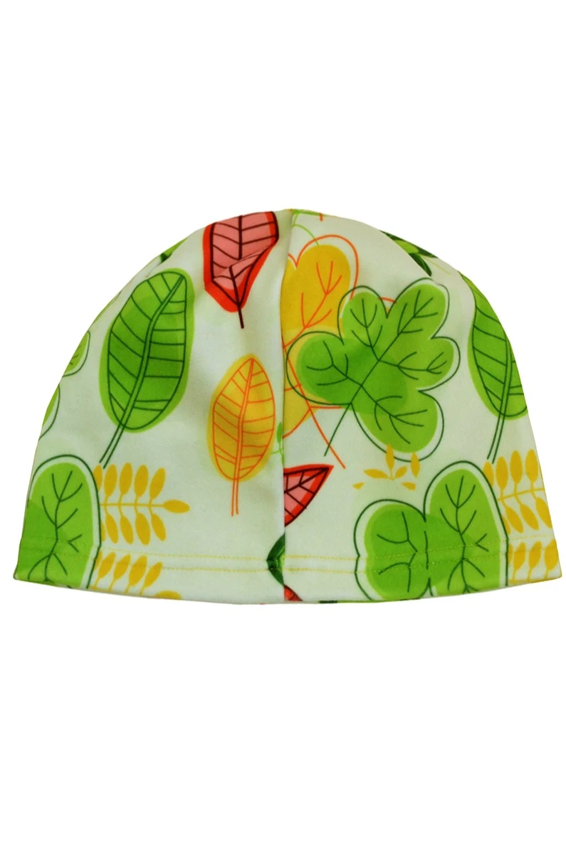 Шапка Лав флисовая однослойная детская, с полной запечаткой "Fall Fest"#3