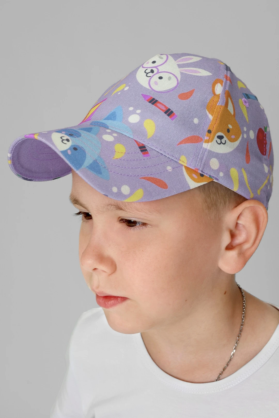 Бейсболка Бауэр детская с полной запечаткой (хлопок)#4 Бейсболка Бауэр детская с полной запечаткой (хлопок)#4