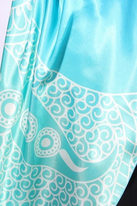 Платок Шанель 80х80 см, с полной запечаткой "LOLO"#1