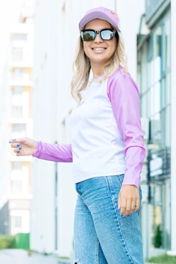 Купить лонгслив Спэйс Плюс женский "Akura"