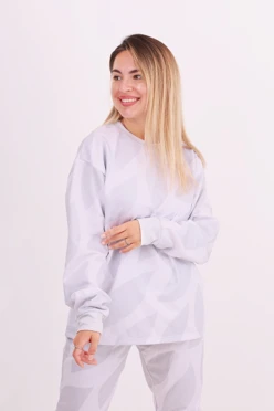 Толстовка Ноя унисекс из футера с начесом с полной запечаткой#1