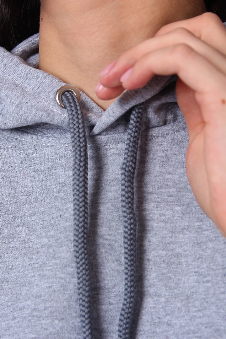 Толстовка Кенго из футера унисекс (Uvinal), однотонная меланж#6