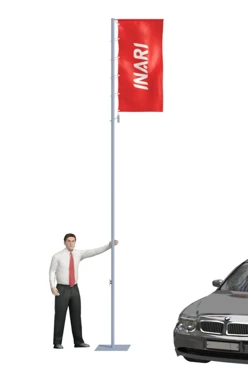 Купить флагшток Моби Универсал 5 м, плечо 1,3 м