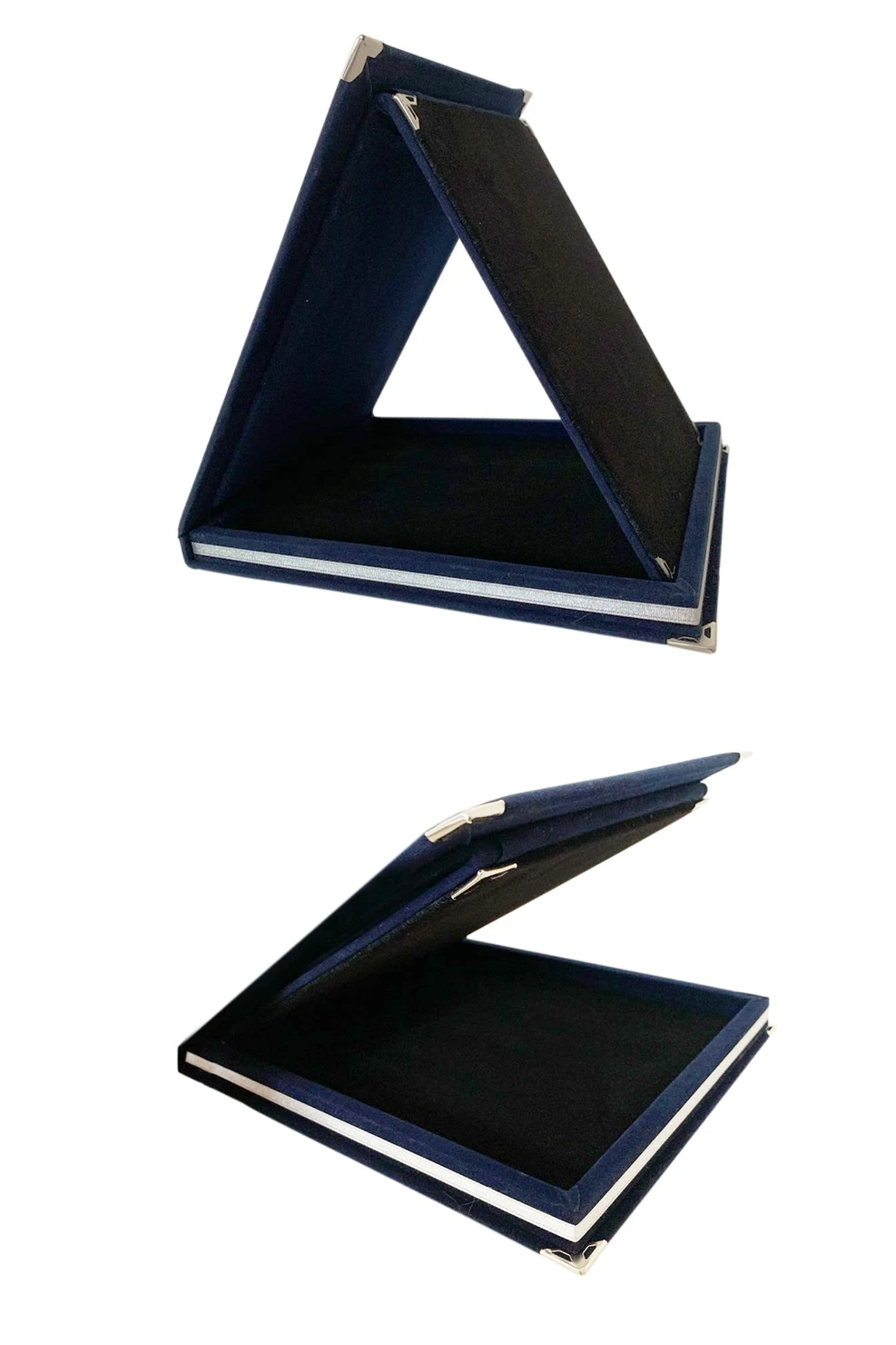 Купить настольную плакетку 13х16 см с футляром, синяя