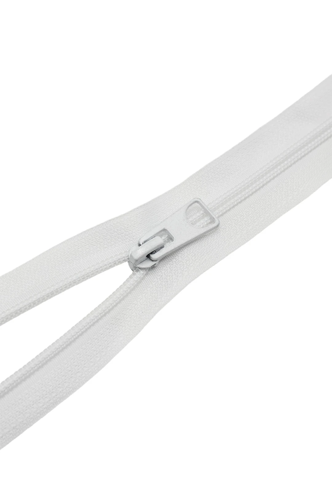 Молния спиральная разъемная 40 см, тип 5, белая (Optic white)#1