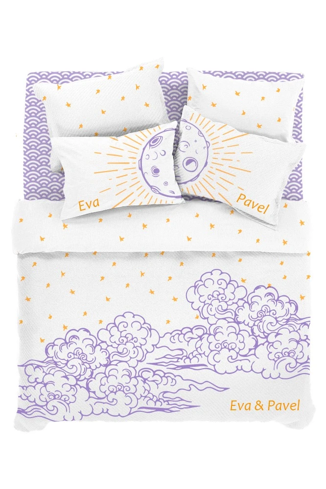 Постельное бельё 1,5-спальное 140х215 см#3