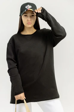 Купить толстовку Мартин из футера унисекс черную