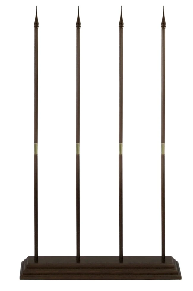 Купить подставку деревянную с основанием Пирамида 4 штока 2,2