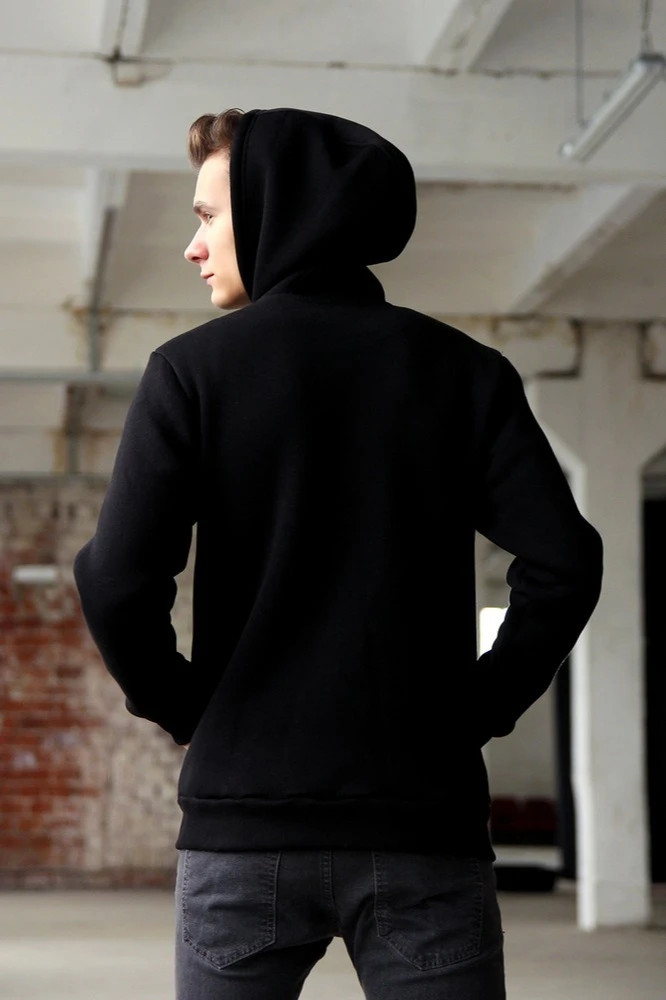 Балахон Рик из футера унисекс, однотонная "Electrobook"#4