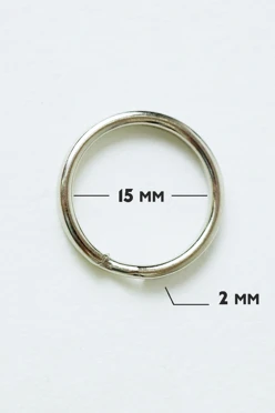 Купить кольцо металлическое 15 мм