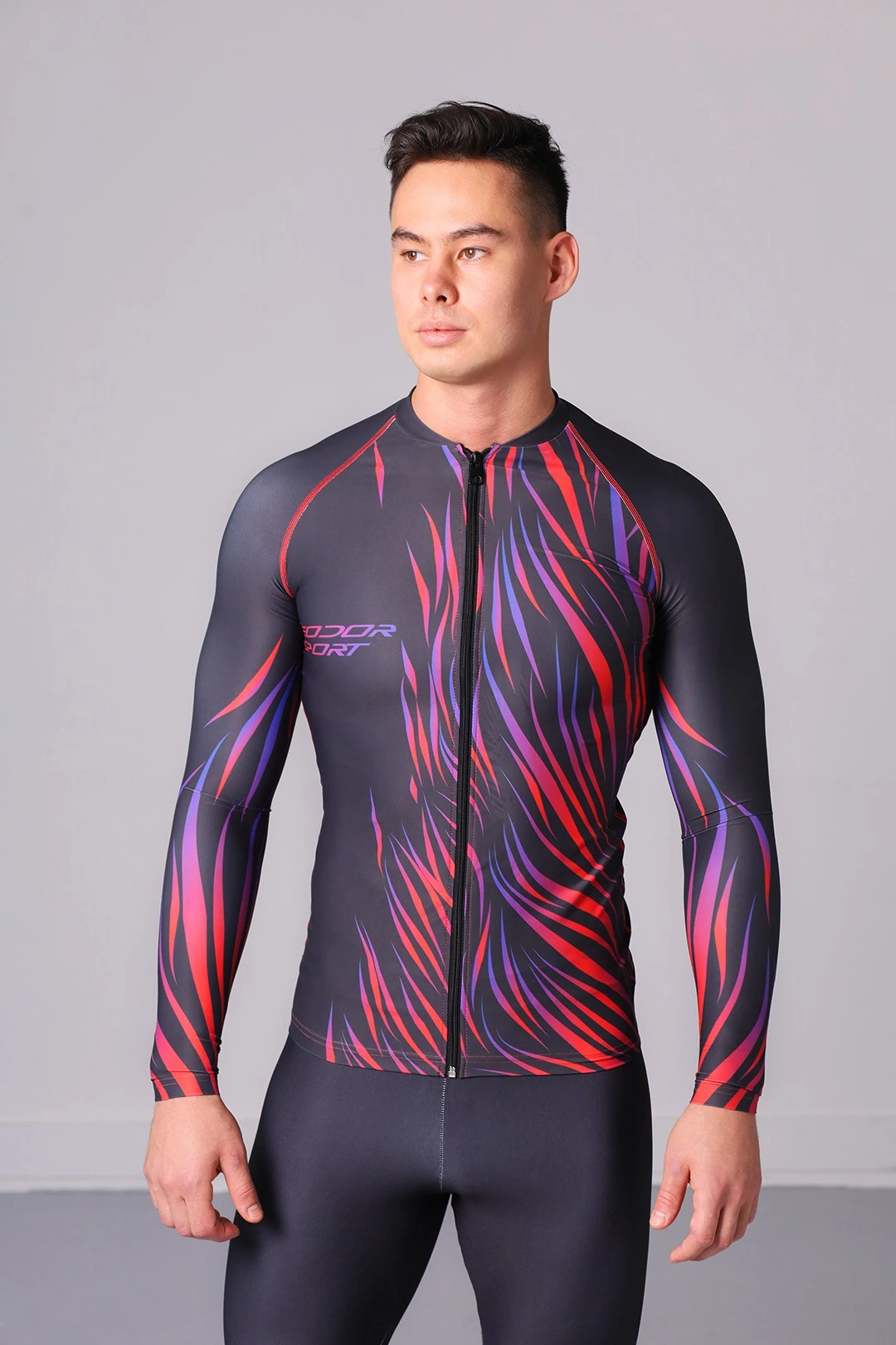 Купить лонгслив Теодор велосипедный взрослый с полной запечаткой "Teodor Sport" Купить лонгслив Теодор велосипедный взрослый с полной запечаткой "Teodor Sport"