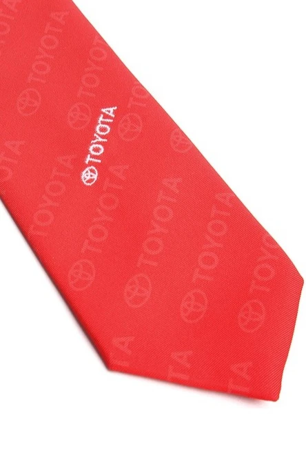 Галстук Босс самовяз из адверты мужской, с полной запечаткой "Toyota"#4